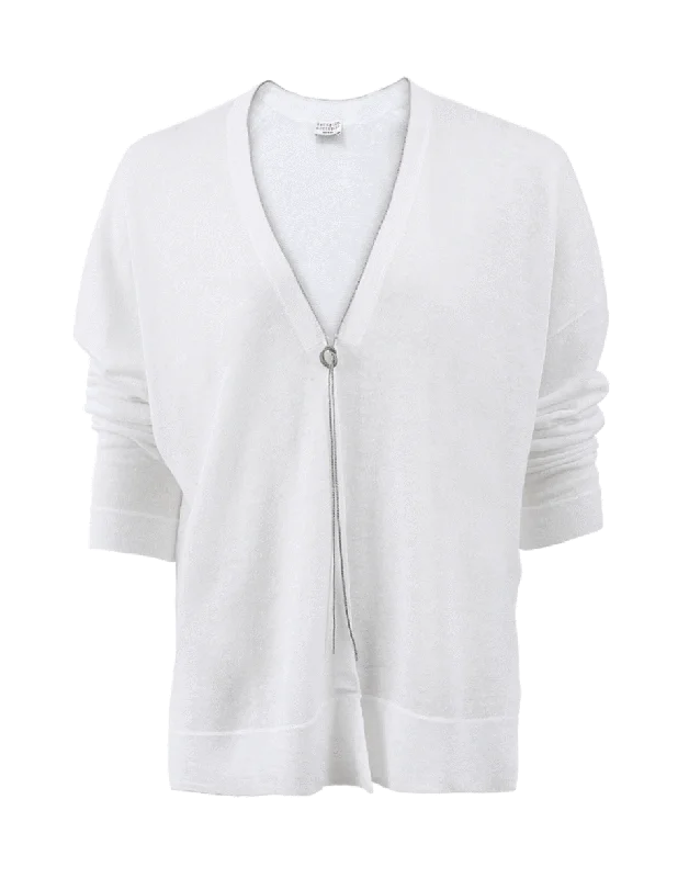 Monili Drop Shoulder Cardigan Slim Fit Regular Fit Oversized