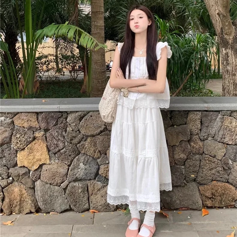 Top + Long Skirt 长