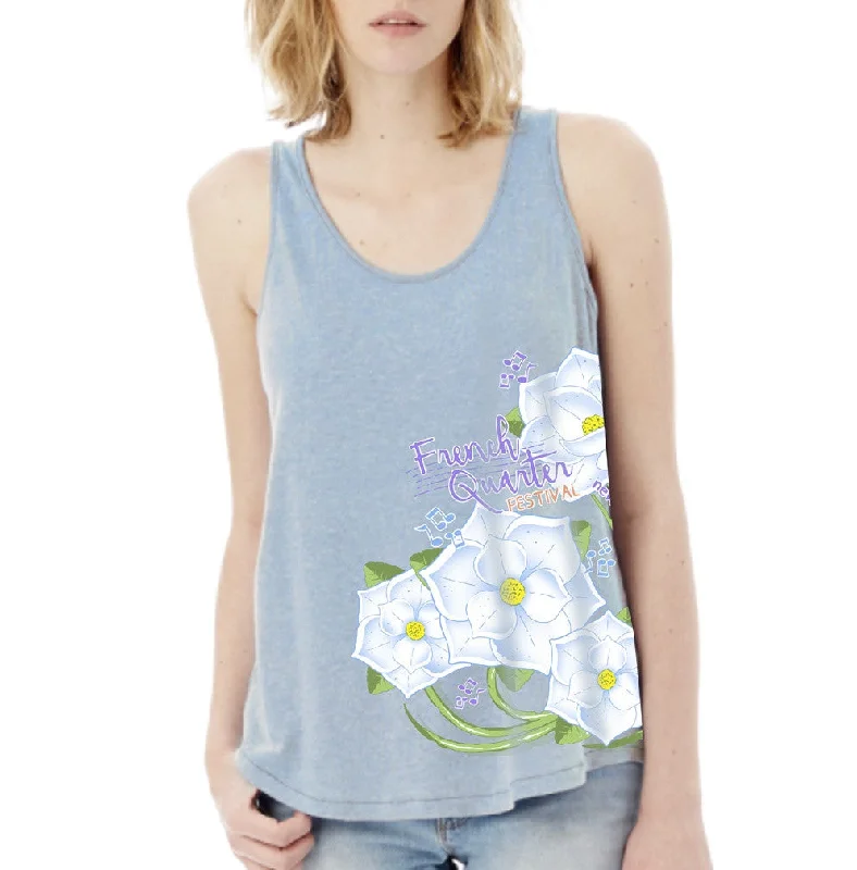 FQF Magnolia Tank turquoise tank top