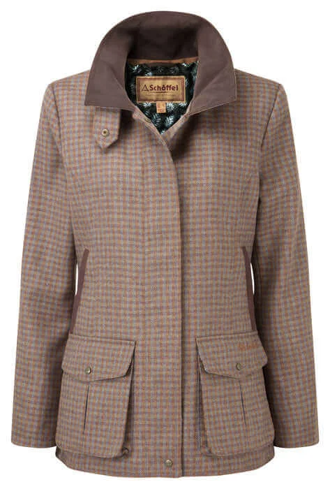 Lilymere Tweed Jacket Zip Front Button Front Snap Front