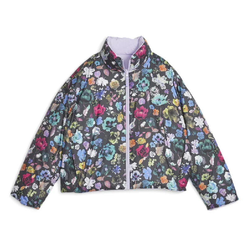 Floral Print Oversized Reversible Puffer Full Zip Jacket x Liberty Ribbed Jacket Pleated Jacket Ruffled Jacket Floral Print Oversized Reversible Puffer Full Zip Jacket x Liberty Ribbed Jacket Pleated Jacket Ruffled Jacket