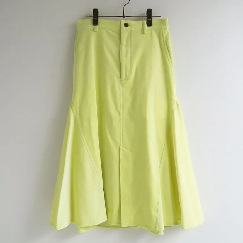 SALE 60%OFF ! <br/>【BOWTE/バウト】<br>CORDUROY BIAS SKIRT <br>231-24-0003 lace skirt romantic